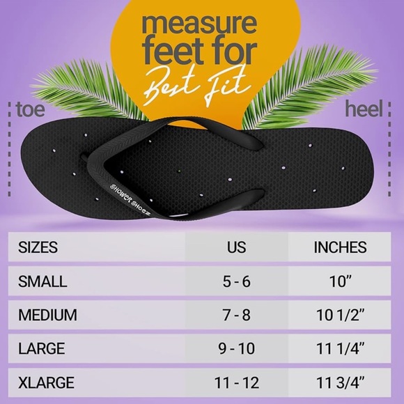 Women's Shower Non-Slip Water Flip Flops - Picture 7 of 7